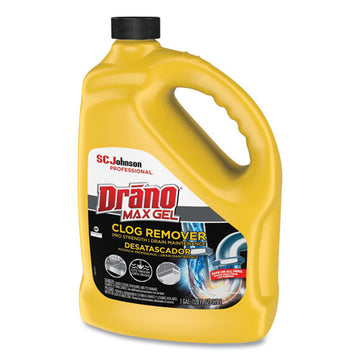 Drano® Max Gel Clog Remover, Bleach Scent, 128 Oz Bottle, 4-carton freeshipping - TVN Wholesale